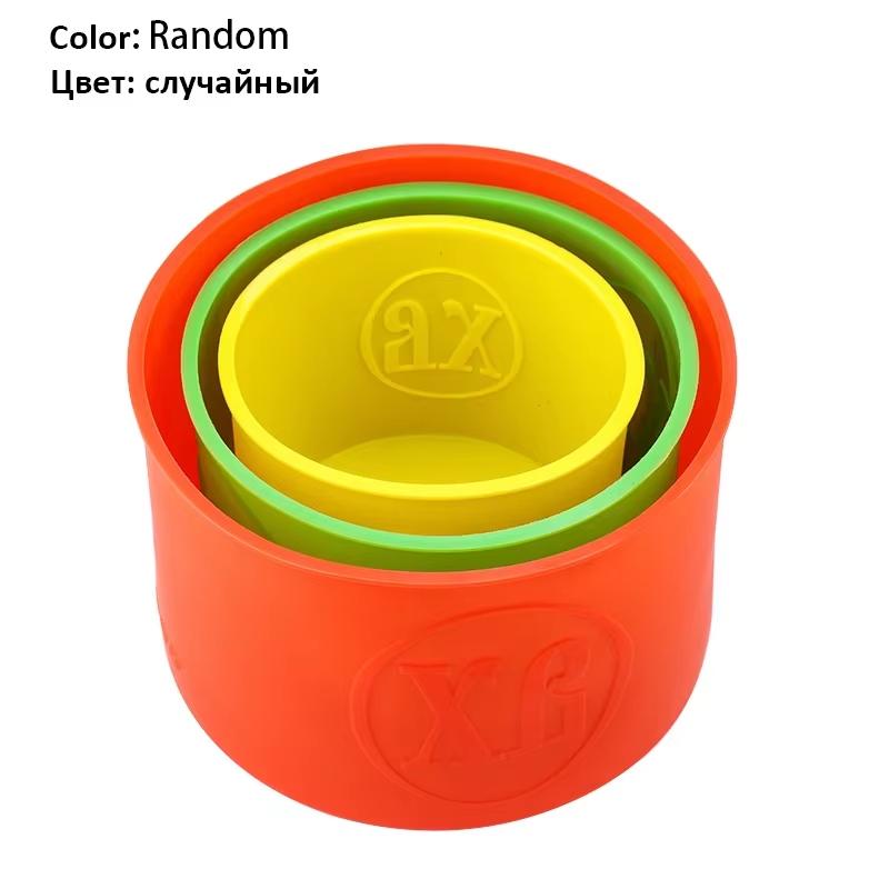 1/3pcs Silicone Cake Mold Random Color DIY Desserts Baking Mold Rectangular Bread Pan Mousse Cake Round Shape Mold Baking Pans