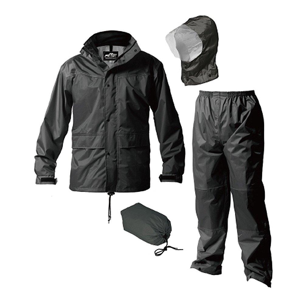 

Otafuku Glove Rain Factory Дождевик Сумка для хранения Водостойкость Темно-серый LL [Водонепроницаемый, В комплекте, 20 000ммH2O] RF-12