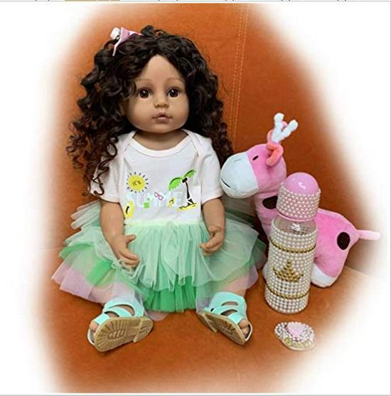 NPK Genuine 55CM Waterproof Full Silicone Reborn Baby Doll