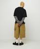 ENDOOR Layered Stripe Long Sleeve (Black)
