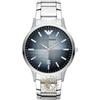 Renato Blue Dial Silver Metal Men's Quartz Analog Watch AR2472