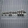 1080 Pcs M 2 M 3 M 4 Hex Button Machine Screws Hex Socket Head Cap Screws Kit  Metal Working