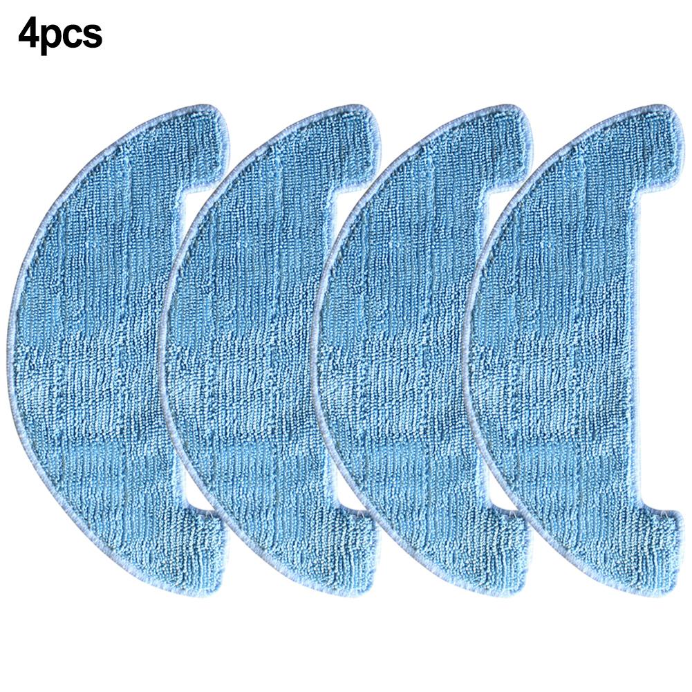 4/10 Stück Wischmopp-Pads für 360 P7 Roboterstaubsauger Wischmopp-Tücher Lappen Ersatzzubehör Ersatzteil Wischmopp-Pads Bodenreinigungszubehör