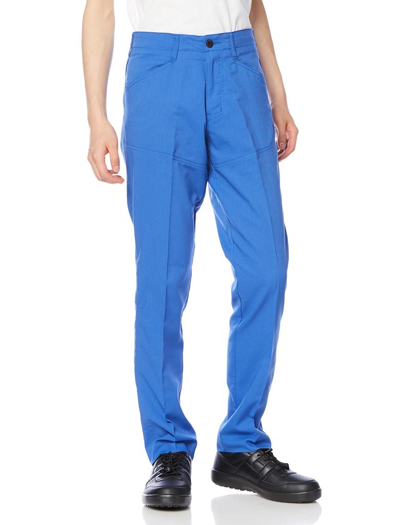 [CO-COS] A-7073 Stretch Slacks, Blue, LL