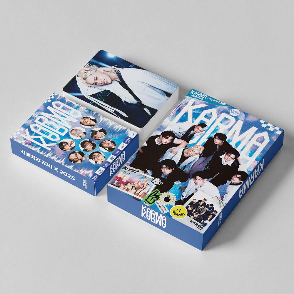 55 szt. Nowa Kolekcja Kart Skzoo 4. Album Studyjny Straykids Karma Dodatki Karta Lomo Ręcznie robiona Pocztówka Dodatki