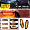 Side Marker Light For JAGUAR XK8 S-Type XK 8/XKR XJ X350 Dynamic LED Turn Signal Flashing Indicator Blinker