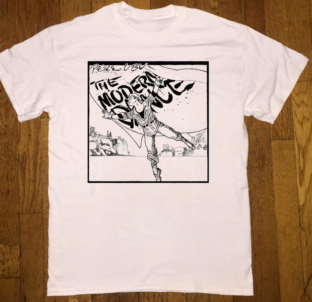 

Pere Ubu The Modern Dance Band Short Sleeve T Shirt White All Size AQ102 Unisex T-Shirt XL