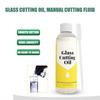 Aceite de Corte para Vidrio de 118ml Fácil de Limpiar para Romper Vidrio de Colores, Vidrio Fundido, Vidrio y Azulejo Aceite Lubricante para Vidrio y Espejo