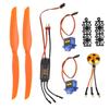 A2212 1000KV Brushless Motor 40A ESC SG90 9G   Servo 1060 Propeller for RC Plane(1000KV Motor 40A ESC 9G Servo 1060 Propeller )