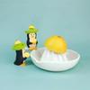 Japanese Groceries Lemon Cat Zakka Tide Play Gift Miniature INS Resin Crafts Small Decoration Scene Decoration Gift