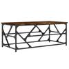  Coffee Table, Smoked Oak, 100x50x40 Cm