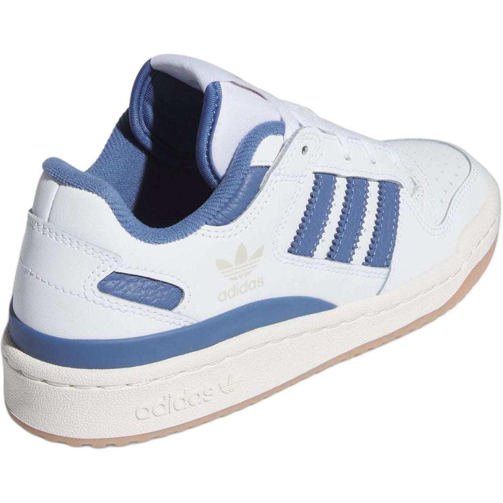 Adidas Originální Forum Low Pohodlné Jednoduché Nízké Dětské Skate Boty Dětské Tenisky Modré IH0224