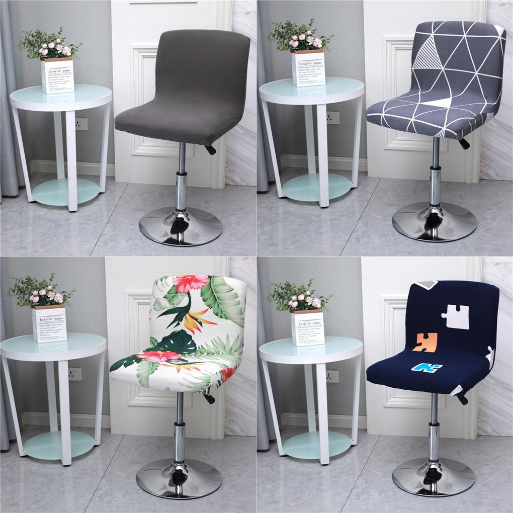 Chair Cover Elastic Business Bar Cafe Restaurant Living Room Bedroom Kitchen Stool Seat Stretchable Decoration Slipcover