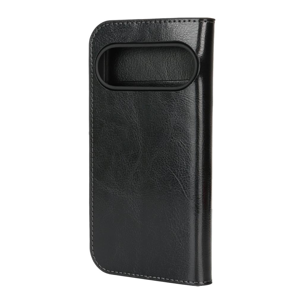 For Google Pixel 10/10 Pro Case Crazy Horse Texture Split Leather Wallet Phone Cover