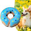 Pet Collar Cartoon Printing Fastener Tape Adjustment Inflatable Dog Lick-Proof Collar After Surgery Pet Supplies