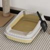 Cat Litter Box Semi-closed Open Splash-proof Cat Excrement Basin Cat Toilet Large Thickened Cat Kitten Potty