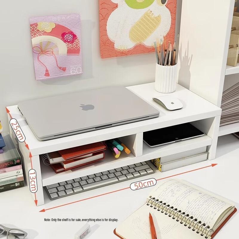 

Ayubu Widened Double-Layer Monitor Riser Stand