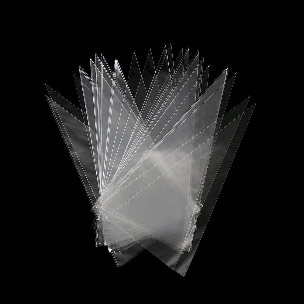 Celofan transparent Favor de petrecere Sigiliu Con Husă Pungă de bomboane din plastic Pachet transparent Buzunar pentru gustare