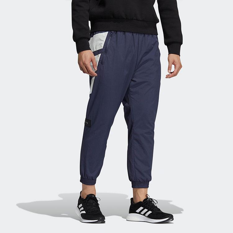 Adidas Essential Woven Cuffed Pants Men Bottoms Dark-Grey Navy HE7457