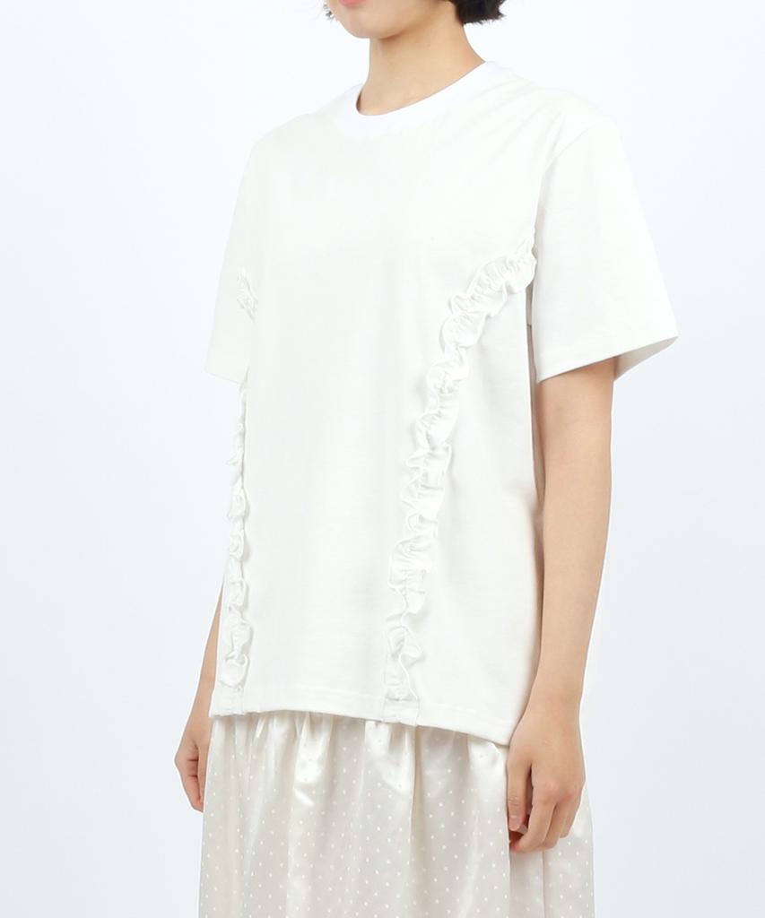 Sseonegteu Moses Frill Tee - White
