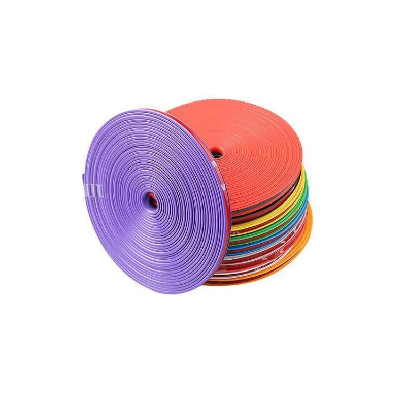 Bande de protection universelle pour jantes de voiture, autocollant pour jantes de voiture, protection des pneus, accessoires de décoration