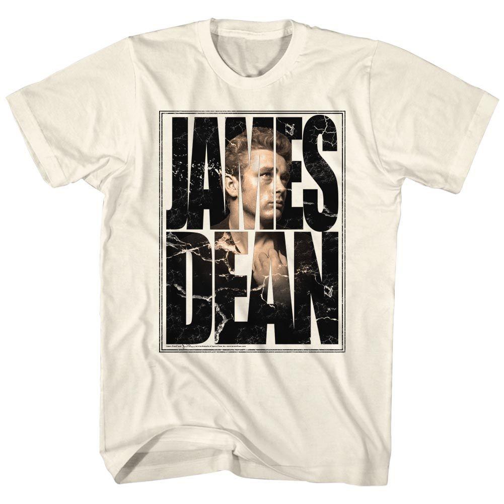 James Dean James Cracked Natural Icon Shirt L
