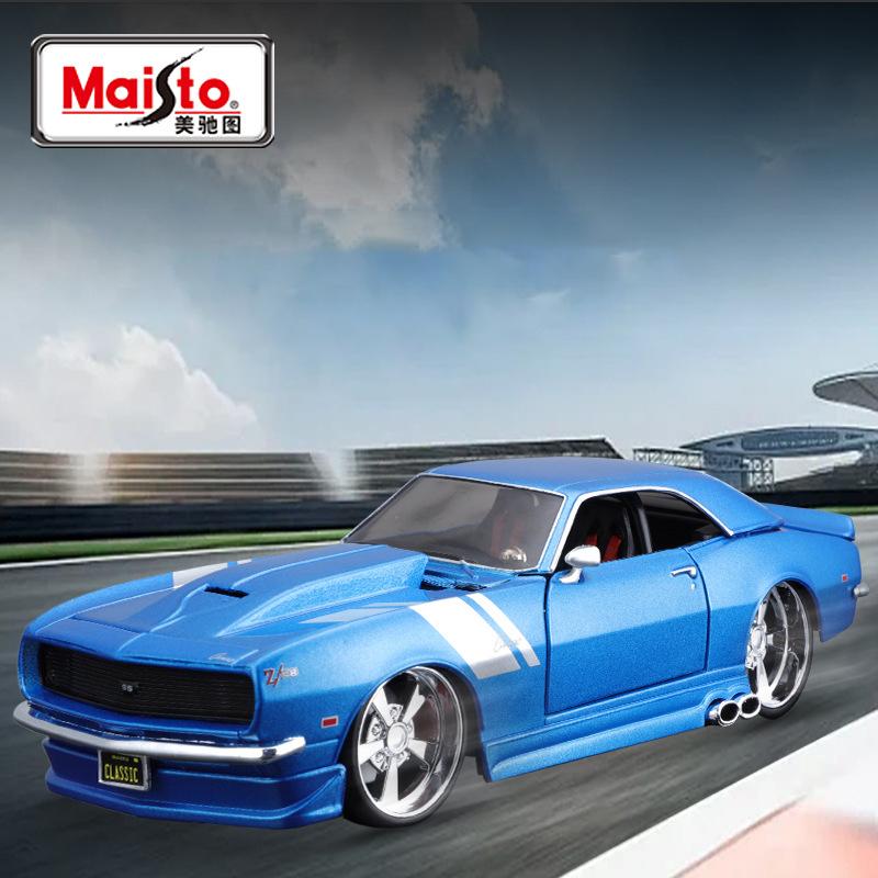 

Maisto 1:24 Chevrolet Camaro Z28 1968 Alloy Car Model Diecasts & Toy Vehicles Collect Car Toy Boy Birthday gifts