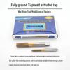 Titanium-Plated Extrusion Thread Tap Set M2-M12