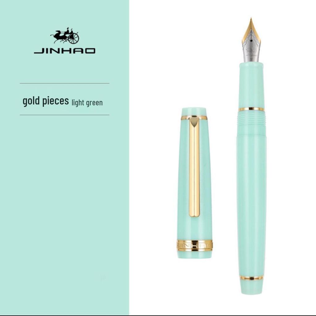 Jinhao 82 Fountain Pen - Fresh Style Portable Pocket Pen with Converter for Business, Office, and Travel.