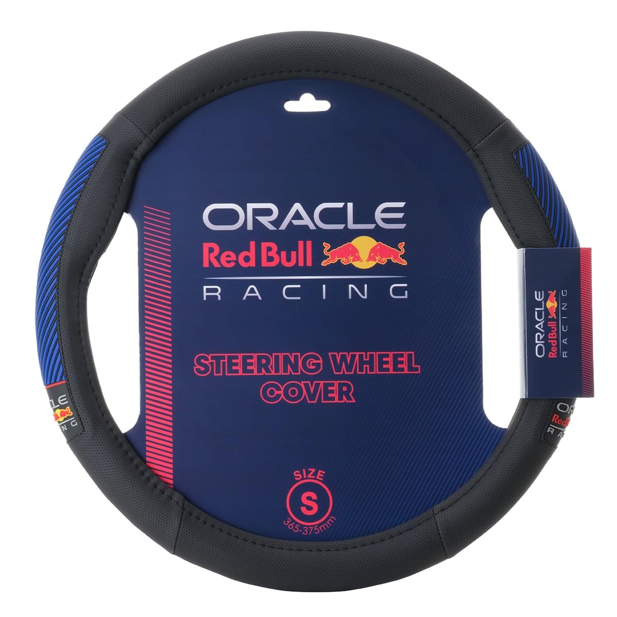 

Red Bull Racing Steering Wheel Cover, Size Small, Black x Blue, SWC002S