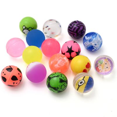 100 stücke 25mm Gemischt Hüpfball Lustige Spielzeug Bälle Feste Schwimmende Springenden Kind Elastische Gummi Ball Von Hüpfburg Spielzeug