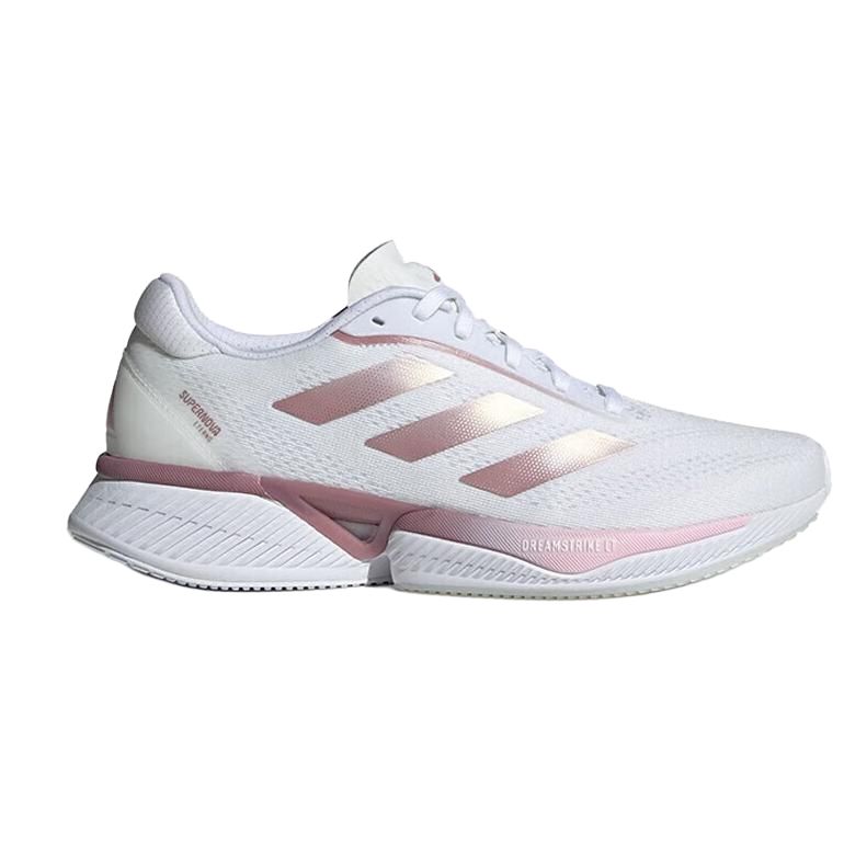 Adidas Supernova Eterno Comfortable Versatile Non-Slip Durable Low-Top Casual Running Shoes Unisex Sneakers White Pink IH0447