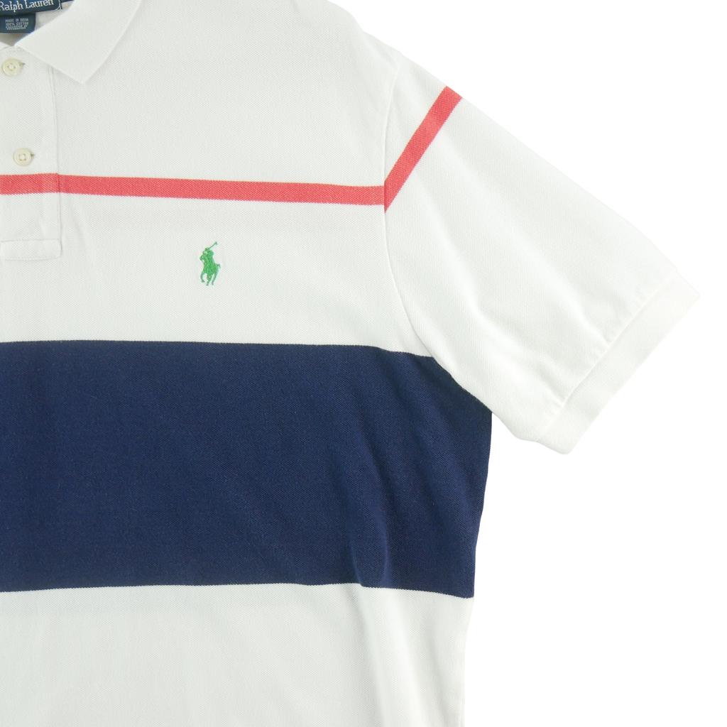 Seconde vie - Polo manches courtes Homme  Blanc - Bon état