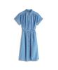 Tommy Hilfiger Belted Chambray Dress (T22G1Tdr060Wt1Dva)