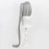 Shang Ni Si Reincarnation Petals Grey Capital Luoh Buffett Simulation Scalp Cosplay Wig with Side Ponytail