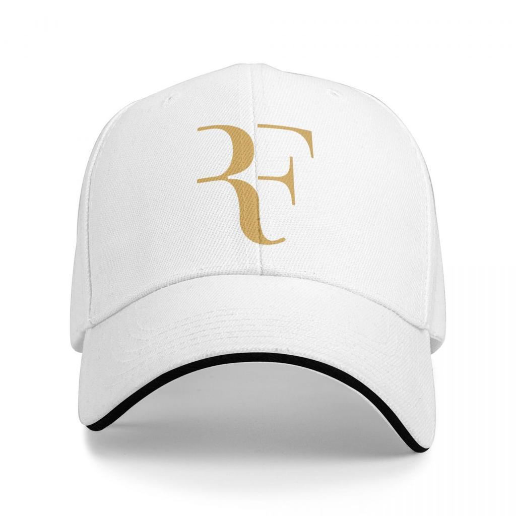 Bonés de Basebol com Logótipo RF Roger Federer Bonés de Sol Unissexo Chapéus para Mulheres