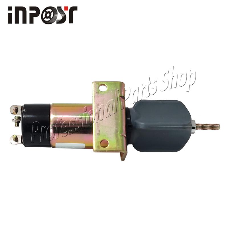 12V SA-5171-12 Fuel Shut Off Solenoid For Bobcat For Kubota For Yanmar 1502-12C3U1B1S1A 12V