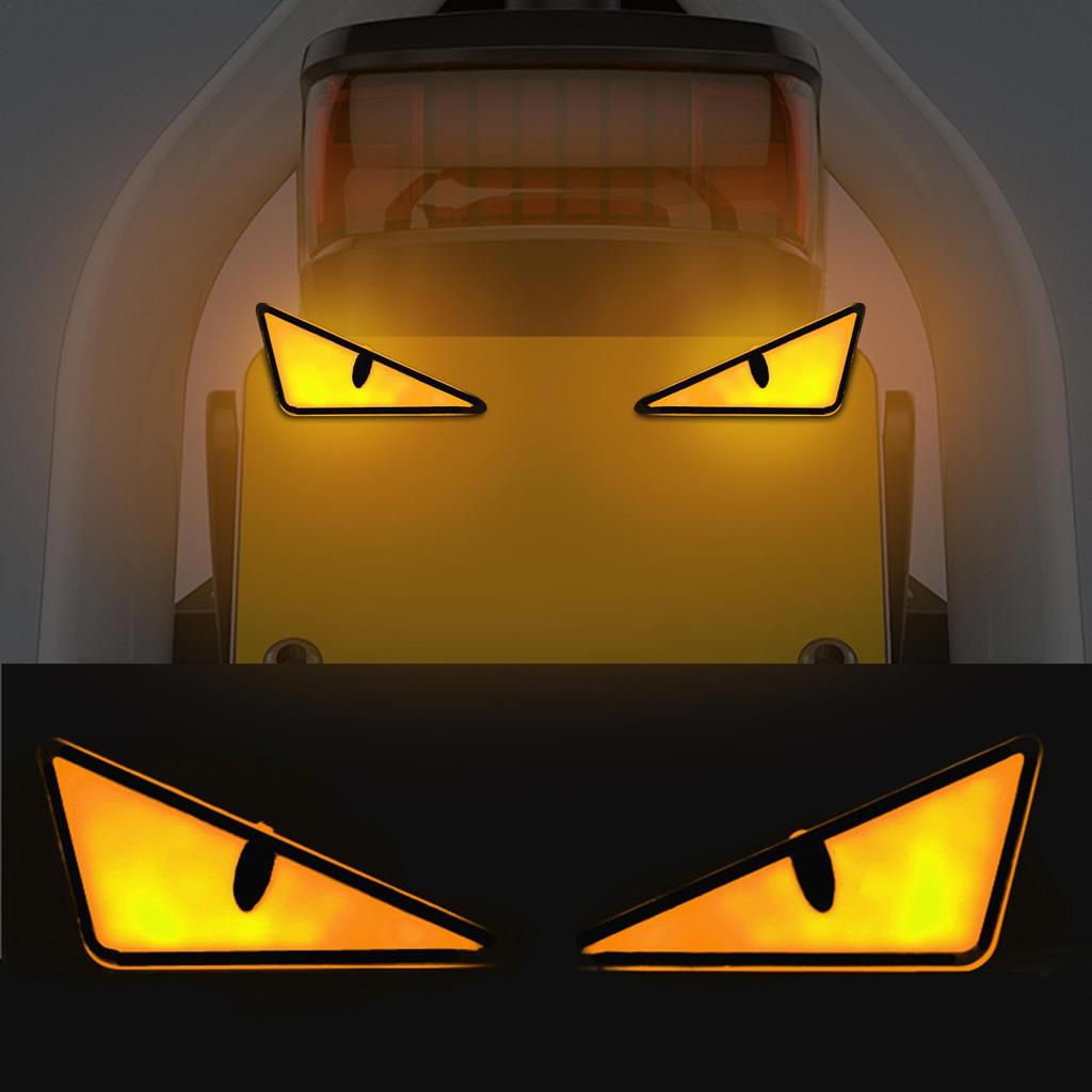 Motorcycle Headlights, Car LED Eye | Creative Decoration LED Lights,Motorcycle Modification Accessories, Auto Motorcycle Eye Motorcycle Headlights