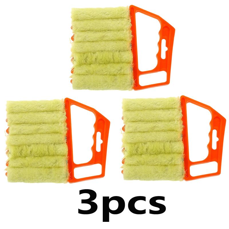 Window Cleaning Brush Microfiber Air Conditioner Cleaning Duster Cleaner Wash Venetian Blind Blade Cleaning Cloth Kitchen Tool