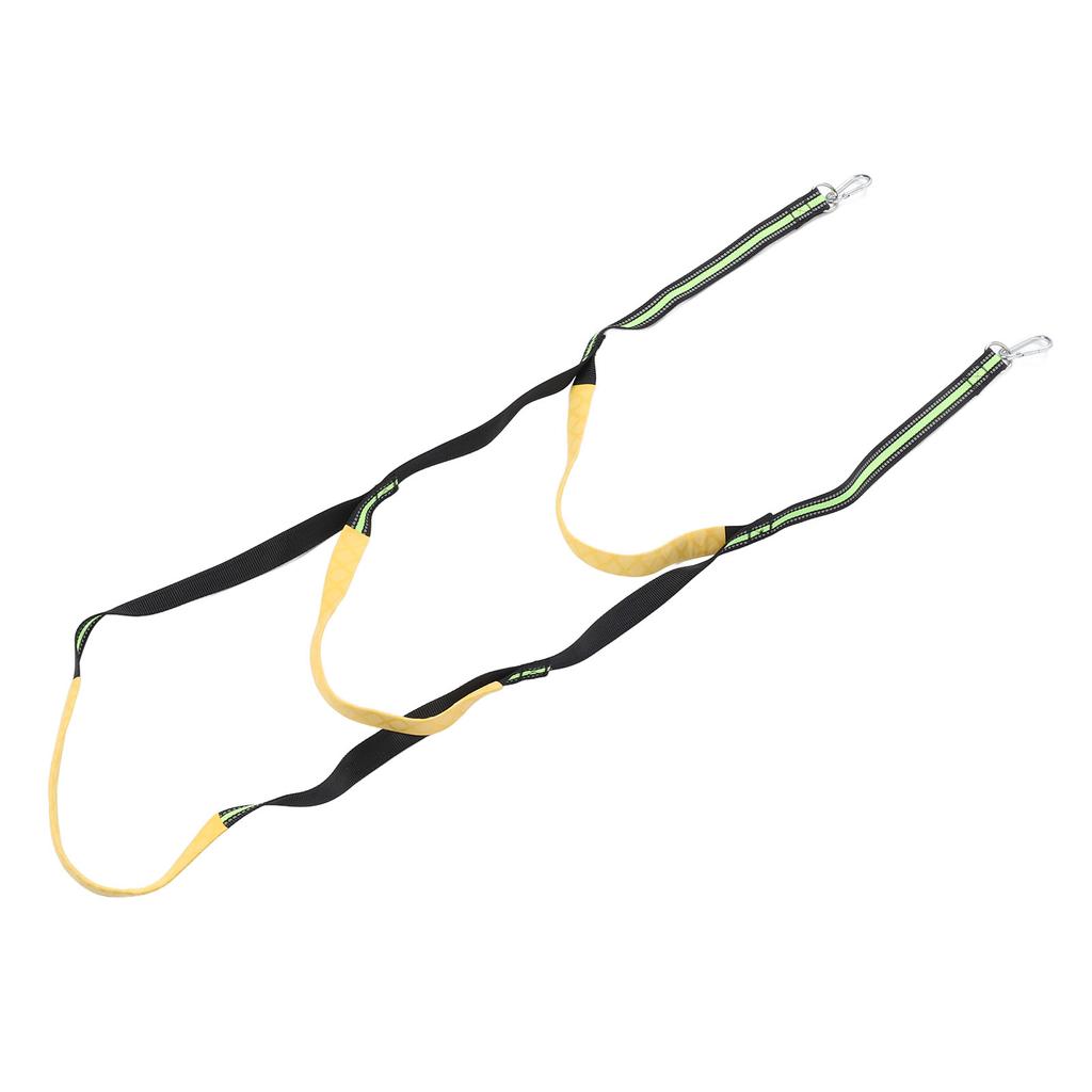 Boat Rope Ladder 3 Step Foldable Soft Swim Ladder for Inflatable Boat Kayak Canoe Fluorescent Green