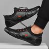 Men Genuine Leather Casual Shoes Male Sports Sneakers Men Office Business Work Shoes Father Jogging Shoes s
