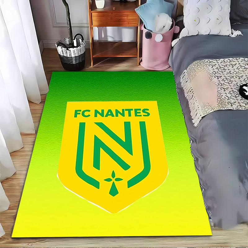 FC Nantes Logo Carpet Design suitable as a non-slip mat for the living room or bedroom sofa