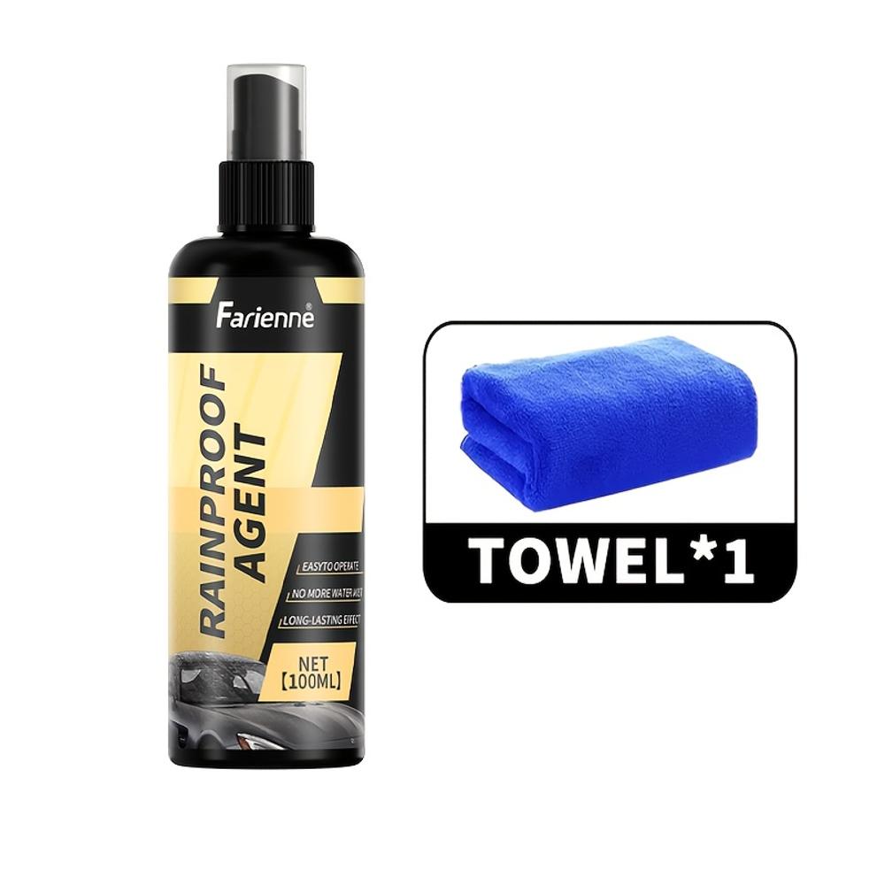 

Спрей-водоотталкиватель для автомобильных стекол - Мгновенно наносит нанотехнологичное гидрофобное покрытие, Долговечная высококачественная обработка для лобового стекла water flooding