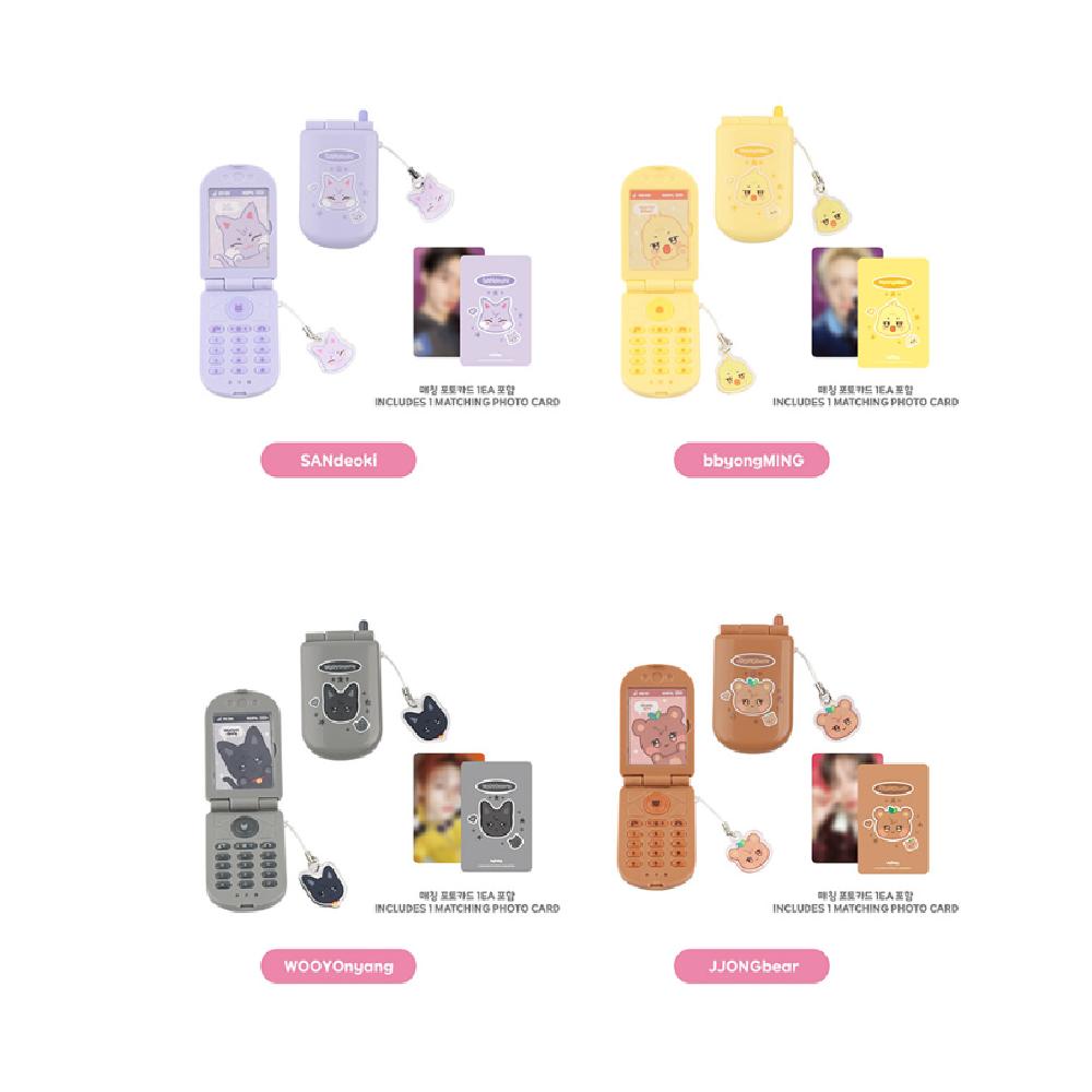 Předobjednávka ATEEZ ANITEEZ IN COLOR Oficiální MD Miniaturní sada telefonů
