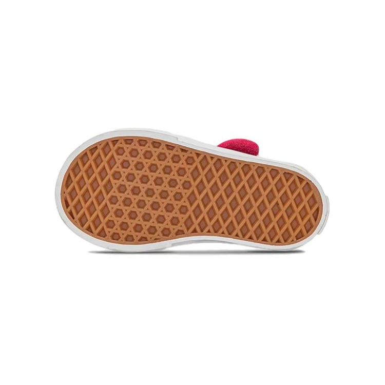 Vans Mary Jane Breathable Lightweight Low Top Walker Shoes Baby Shoes Red VN000CRYH2D