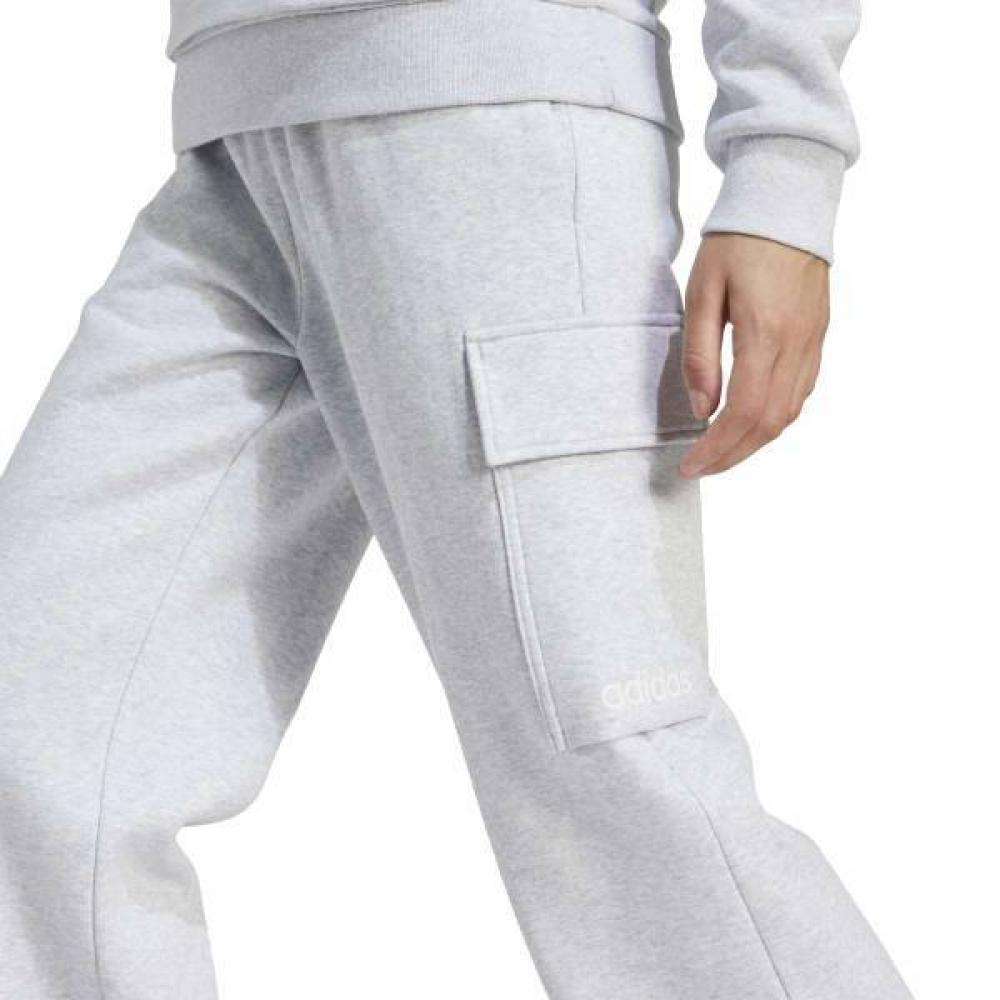 Adidas Women S eSSential Linear Fleece Cargo Jogger pantS