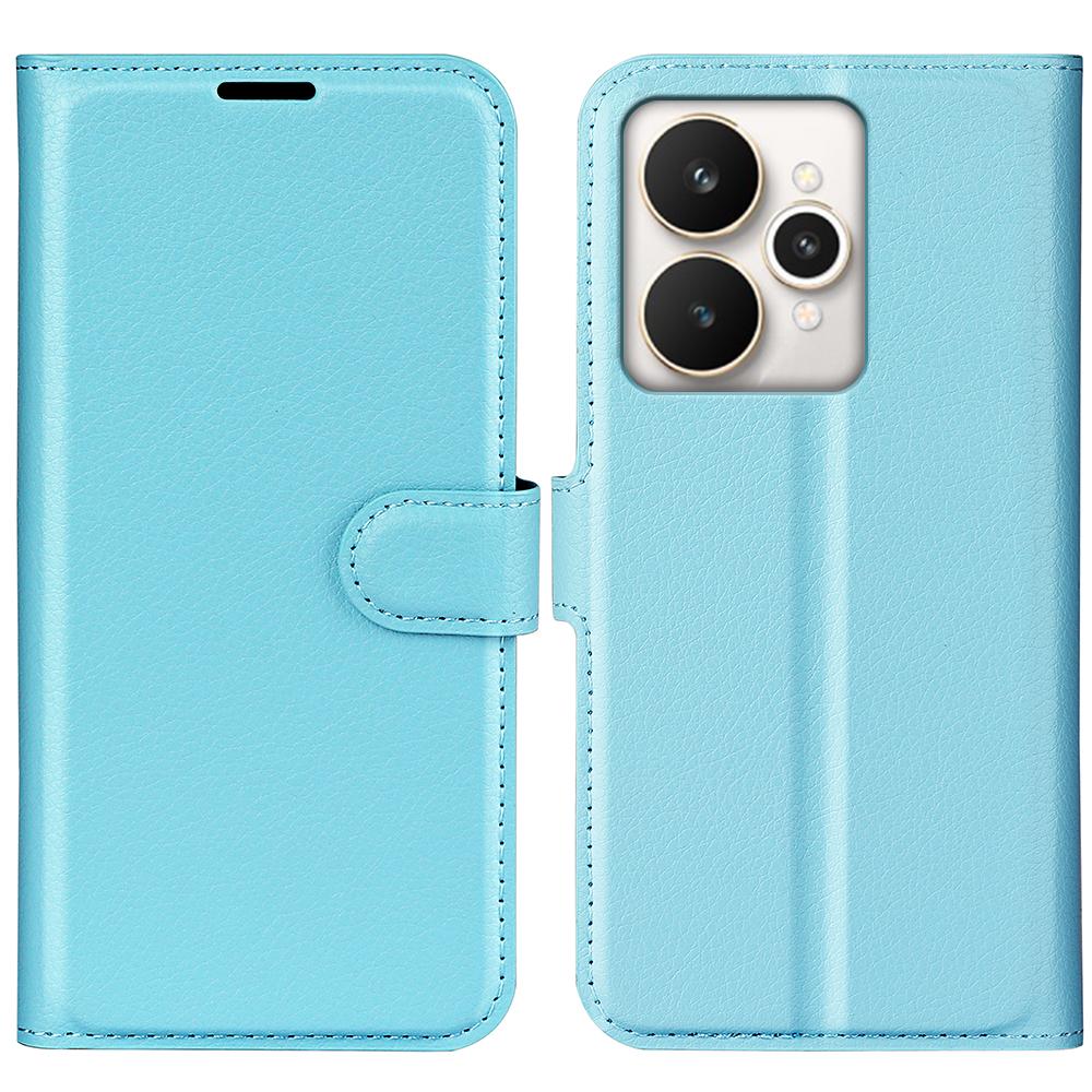 For Realme 15 5G Case Litchi Texture Shockproof Leather Wallet Phone Cover