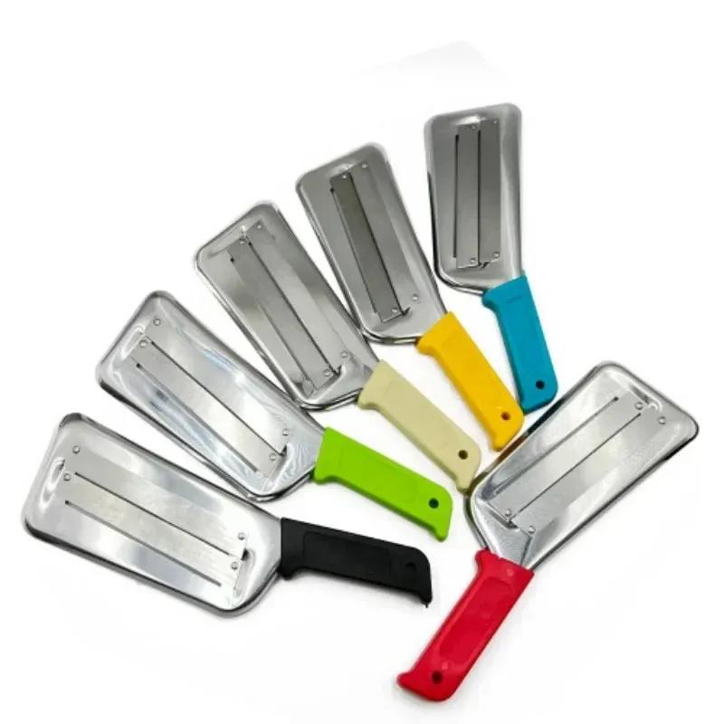 Stainless Steel Cabbage Hand Slicer Shredder Vegetable Kitchen Manual Cutter for Making Homemade Coleslaw or Sauerkraut