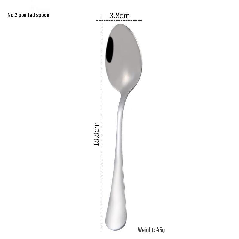 

Jinpai 410 Stainless Steel Dinner Spoons