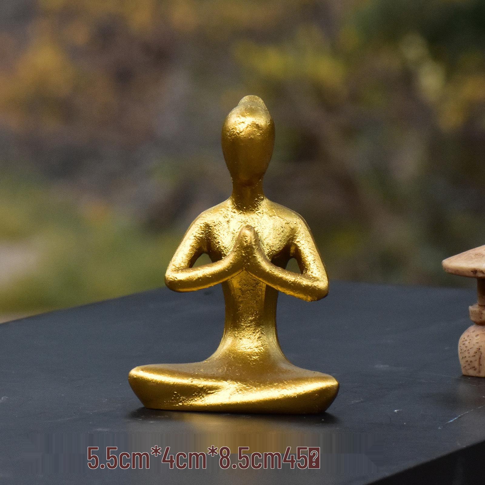 

Abstract Ceramic Yoga Figurines: Zen Decor & Wedding Gifts